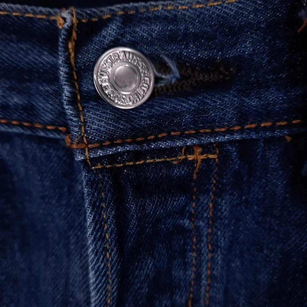 Big E Levi's 501 Reissue XX Straight Jeans Men's 32X30 Button Fly Single Stitch - Picture 5 of 11